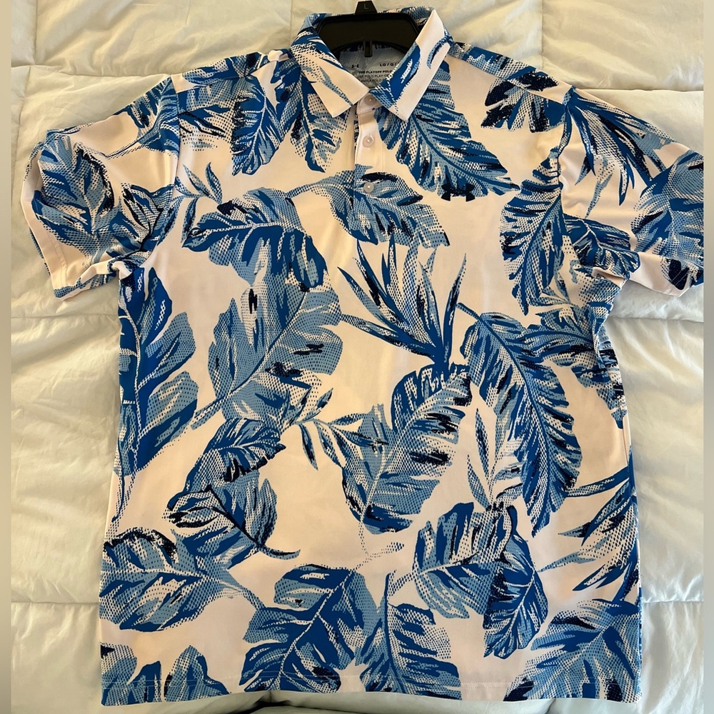 Under Armour Loose Fit Playoff Golf Polo (Large)